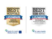 Baylor St. Luke’s Medical Center and St. Luke’s Health-The Woodlands Named Best Hospitals for 2025-2026 by U.S. News & World Report